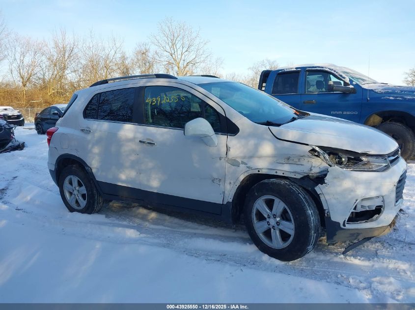 2020 Chevrolet Trax Fwd Lt VIN: 3GNCJLSB1LL316032 Lot: 43925550