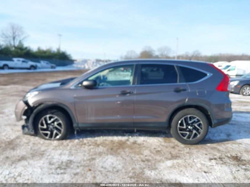 2016 Honda Cr-V Se VIN: 2HKRM3H4XGH530834 Lot: 43925573
