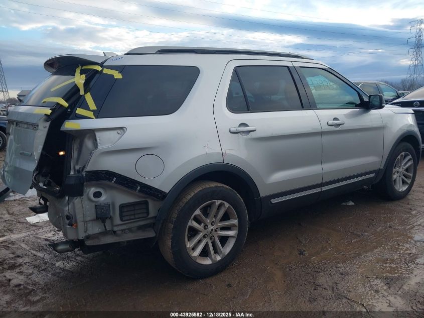 2017 Ford Explorer Xlt VIN: 1FM5K7DH0HGE10000 Lot: 43925582