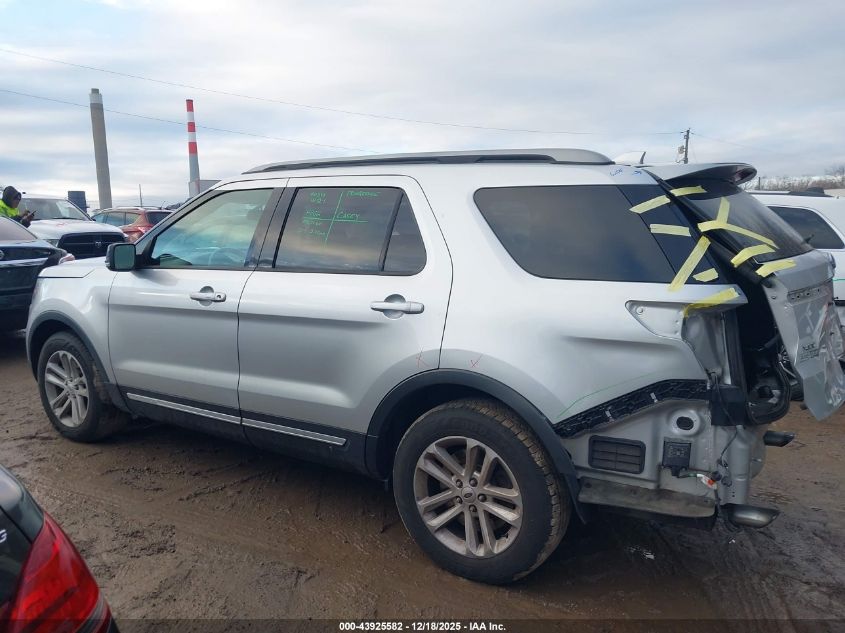 2017 Ford Explorer Xlt VIN: 1FM5K7DH0HGE10000 Lot: 43925582