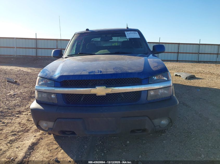 2004 Chevrolet Avalanche 1500 VIN: 3GNEK12TX4G165723 Lot: 43925584