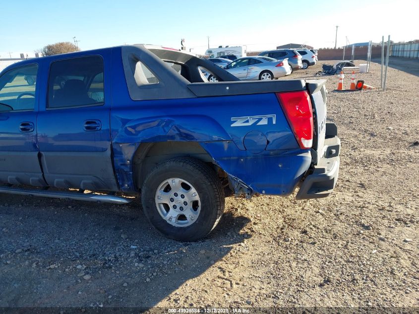 2004 Chevrolet Avalanche 1500 VIN: 3GNEK12TX4G165723 Lot: 43925584
