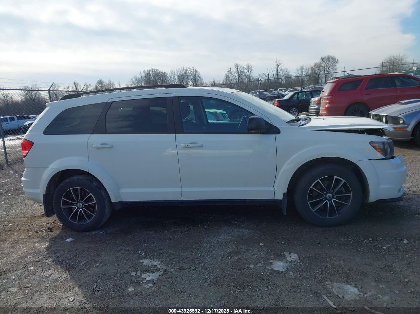 2018 Dodge Journey Se VIN: 3C4PDCAB0JT525018 Lot: 43925592