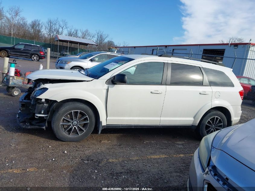 2018 Dodge Journey Se VIN: 3C4PDCAB0JT525018 Lot: 43925592