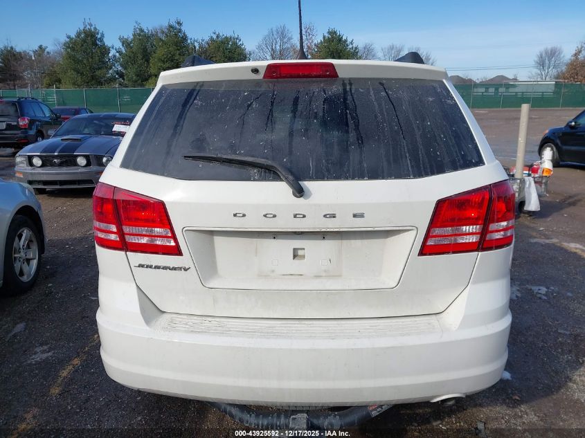 2018 Dodge Journey Se VIN: 3C4PDCAB0JT525018 Lot: 43925592