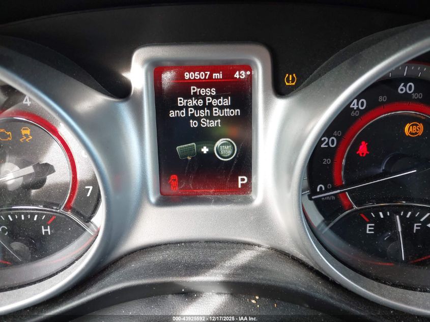 2018 Dodge Journey Se VIN: 3C4PDCAB0JT525018 Lot: 43925592