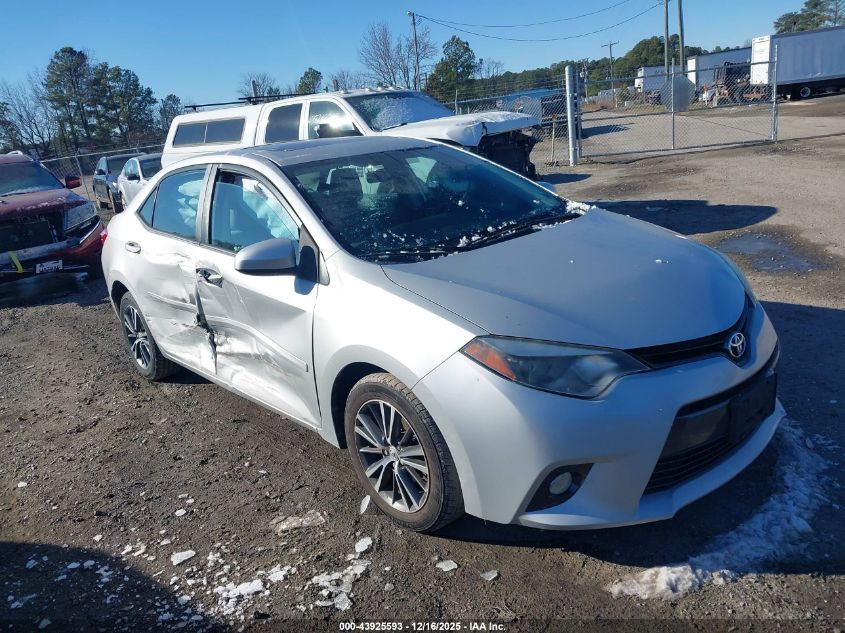 TOYOTA COROLLA LE PLUS