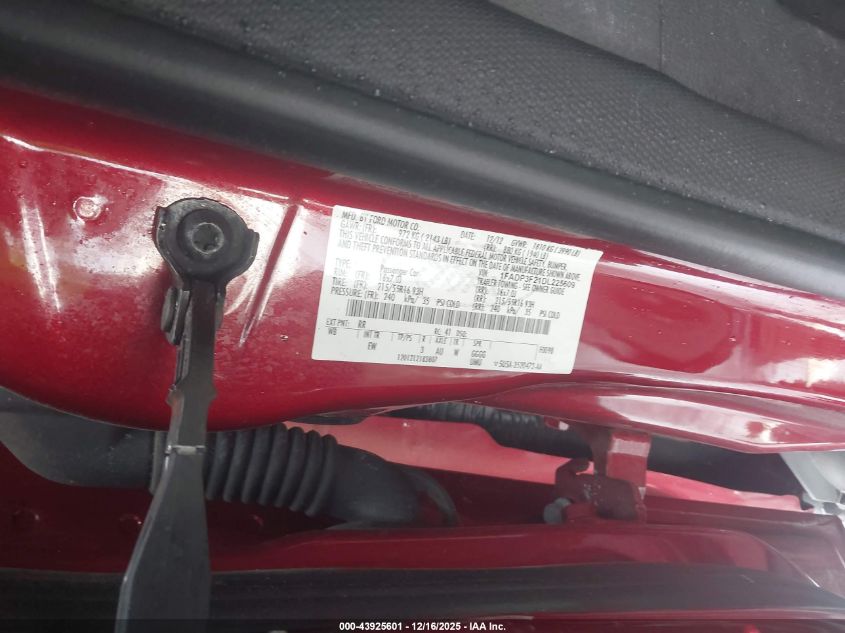 2013 Ford Focus Se VIN: 1FADP3F21DL225609 Lot: 43925601