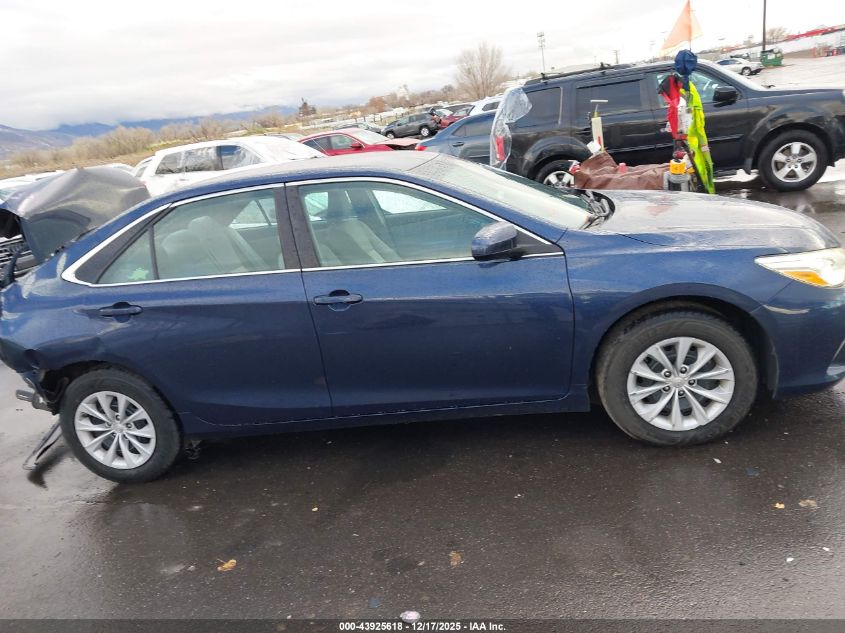 2015 Toyota Camry Le VIN: 4T4BF1FK8FR460810 Lot: 43925618