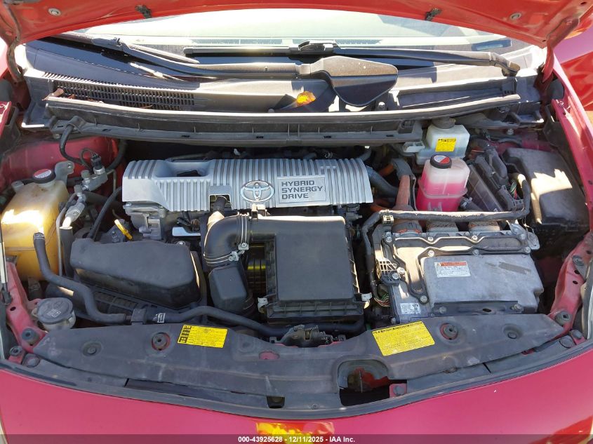 2014 Toyota Prius Two VIN: JTDKN3DU8E0373299 Lot: 43925628