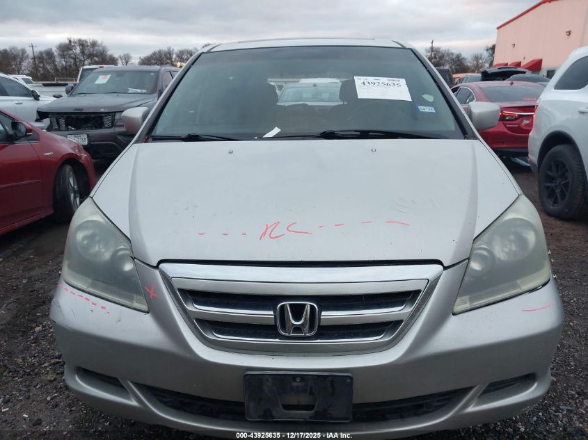 2006 Honda Odyssey Ex-L VIN: 5FNRL38776B415876 Lot: 43925635