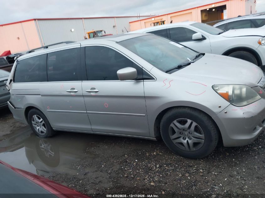 2006 Honda Odyssey Ex-L VIN: 5FNRL38776B415876 Lot: 43925635