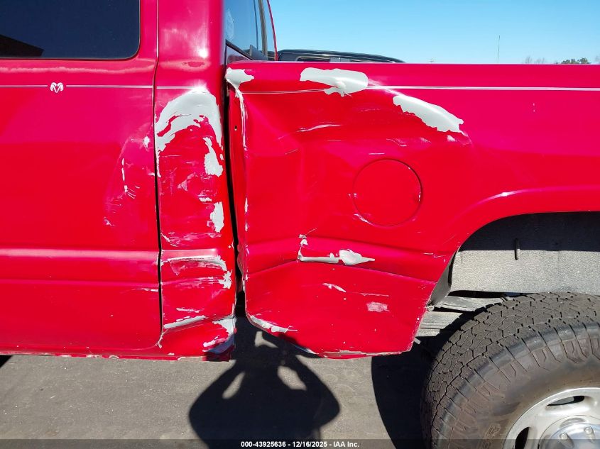 2001 Dodge Ram 2500 St VIN: 3B7KF23691G205669 Lot: 43925636