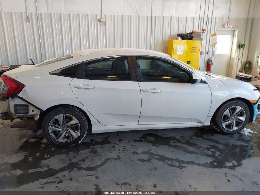 2019 Honda Civic Lx VIN: 2HGFC2F6XKH580091 Lot: 43925638