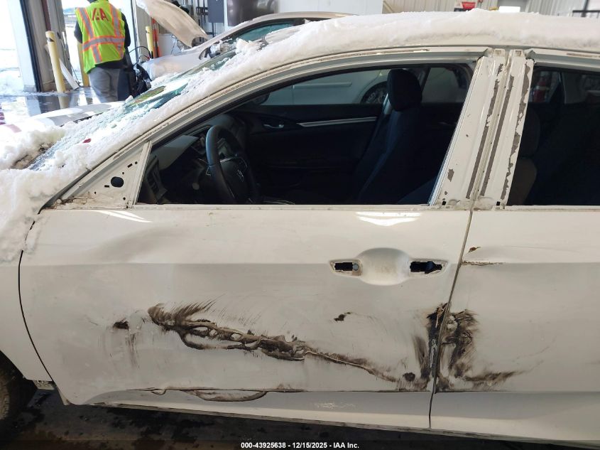 2019 Honda Civic Lx VIN: 2HGFC2F6XKH580091 Lot: 43925638