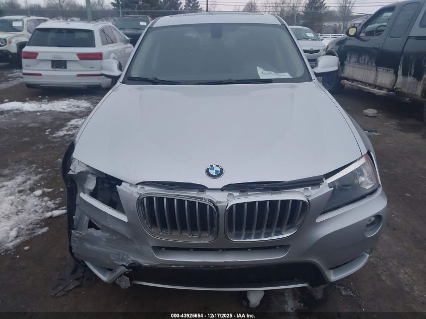 2013 BMW X3 xDrive28I VIN: 5UXWX9C50D0A30253 Lot: 43925654