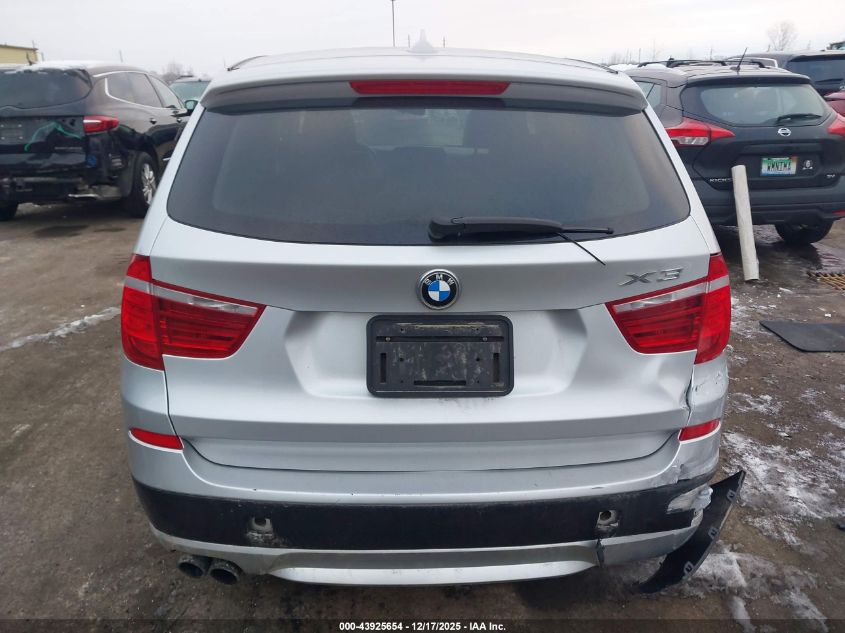 2013 BMW X3 xDrive28I VIN: 5UXWX9C50D0A30253 Lot: 43925654