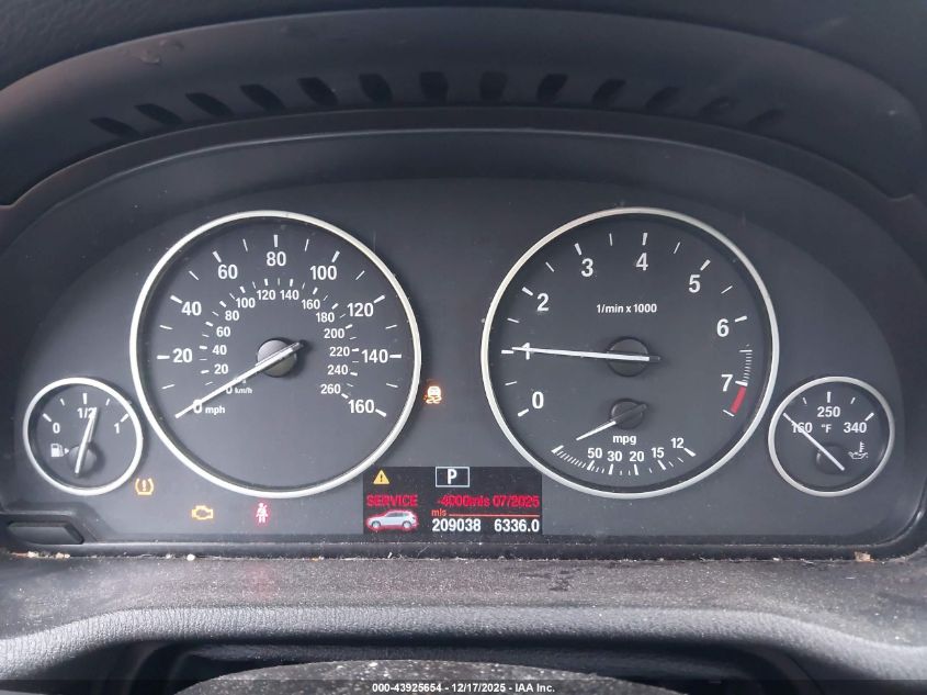 2013 BMW X3 xDrive28I VIN: 5UXWX9C50D0A30253 Lot: 43925654