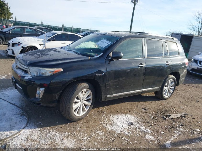 2011 Toyota Highlander Hybrid Limited V6 VIN: JTEDC3EH5B2003956 Lot: 43925659