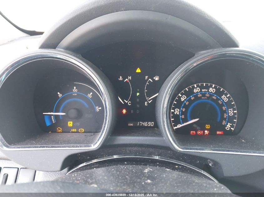 2011 Toyota Highlander Hybrid Limited V6 VIN: JTEDC3EH5B2003956 Lot: 43925659