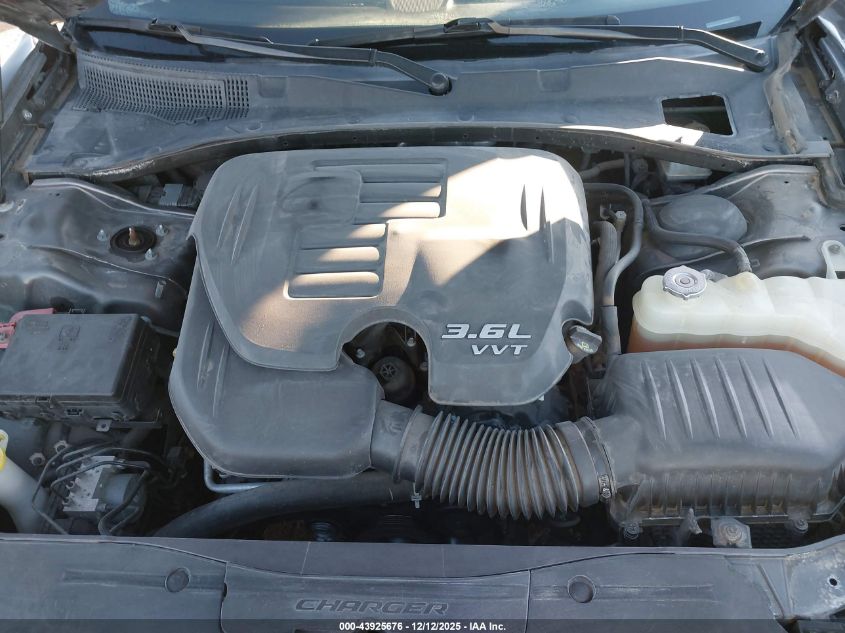 2018 Dodge Charger Sxt Rwd VIN: 2C3CDXBG1JH247761 Lot: 43925676