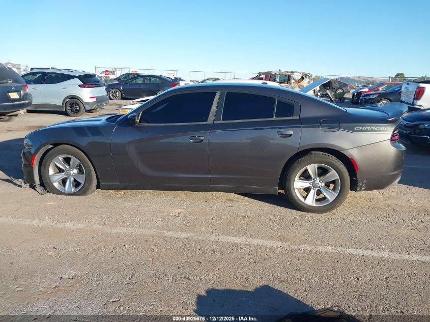2018 Dodge Charger Sxt Rwd VIN: 2C3CDXBG1JH247761 Lot: 43925676