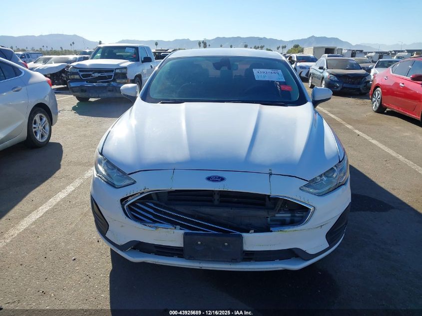 2020 Ford Fusion Se VIN: 3FA6P0HD7LR257826 Lot: 43925689