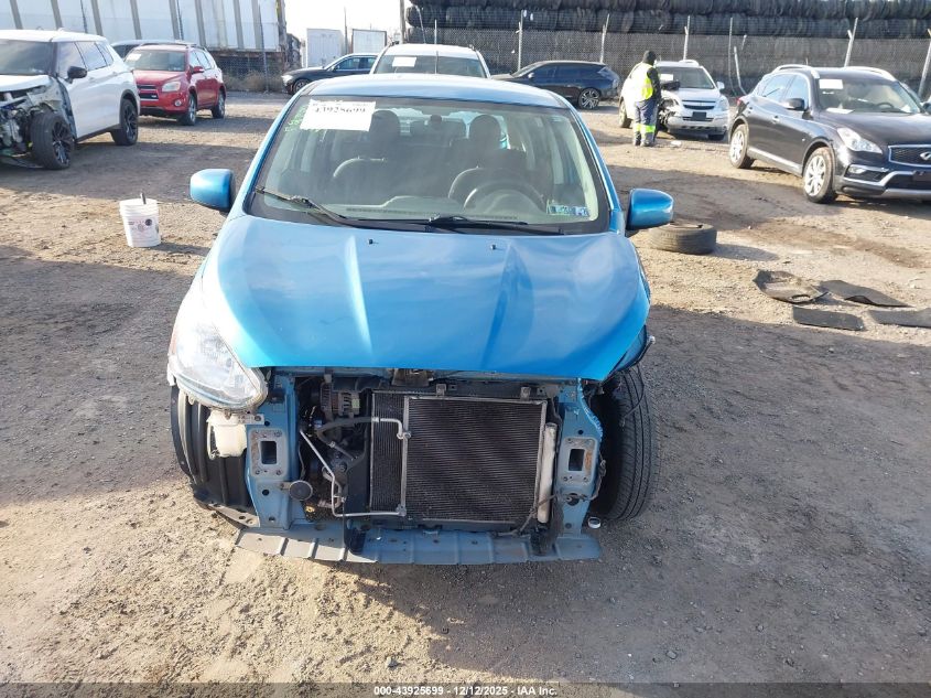 2018 Mitsubishi Mirage Es VIN: ML32A3HJ3JH005154 Lot: 43925699