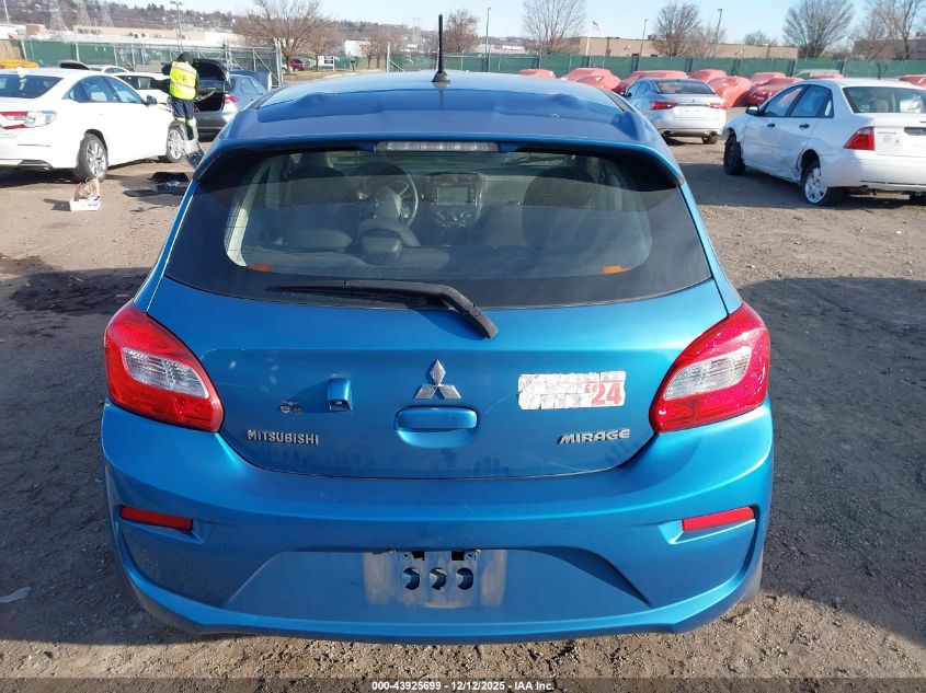 2018 Mitsubishi Mirage Es VIN: ML32A3HJ3JH005154 Lot: 43925699