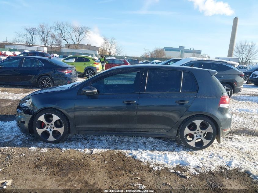 2011 Volkswagen Gti 4-Door Autobahn VIN: WVWHV7AJ9BW128760 Lot: 43925698