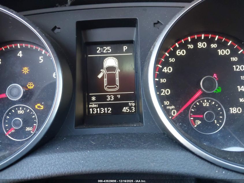 2011 Volkswagen Gti 4-Door Autobahn VIN: WVWHV7AJ9BW128760 Lot: 43925698