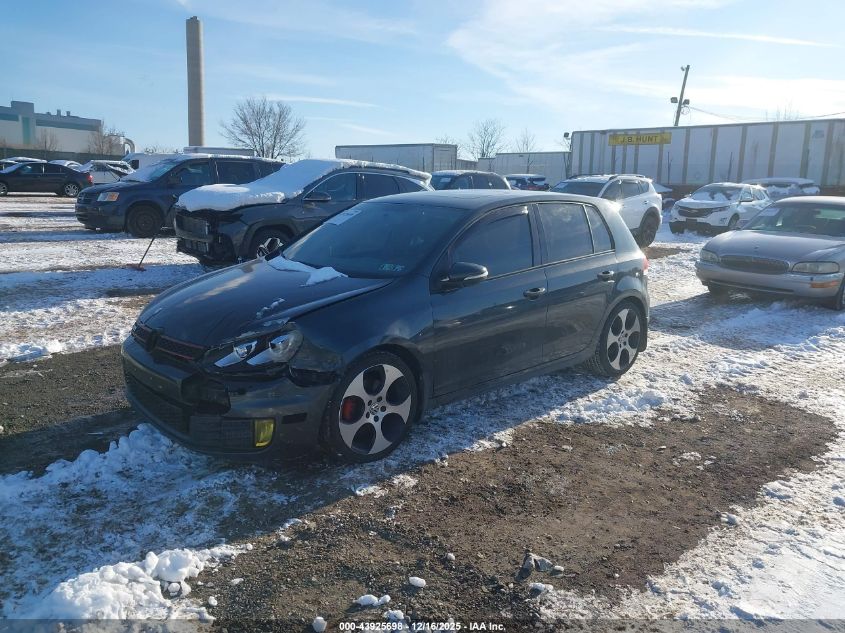 2011 Volkswagen Gti 4-Door Autobahn VIN: WVWHV7AJ9BW128760 Lot: 43925698