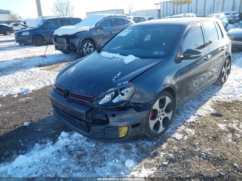 2011 Volkswagen Gti 4-Door Autobahn VIN: WVWHV7AJ9BW128760 Lot: 43925698