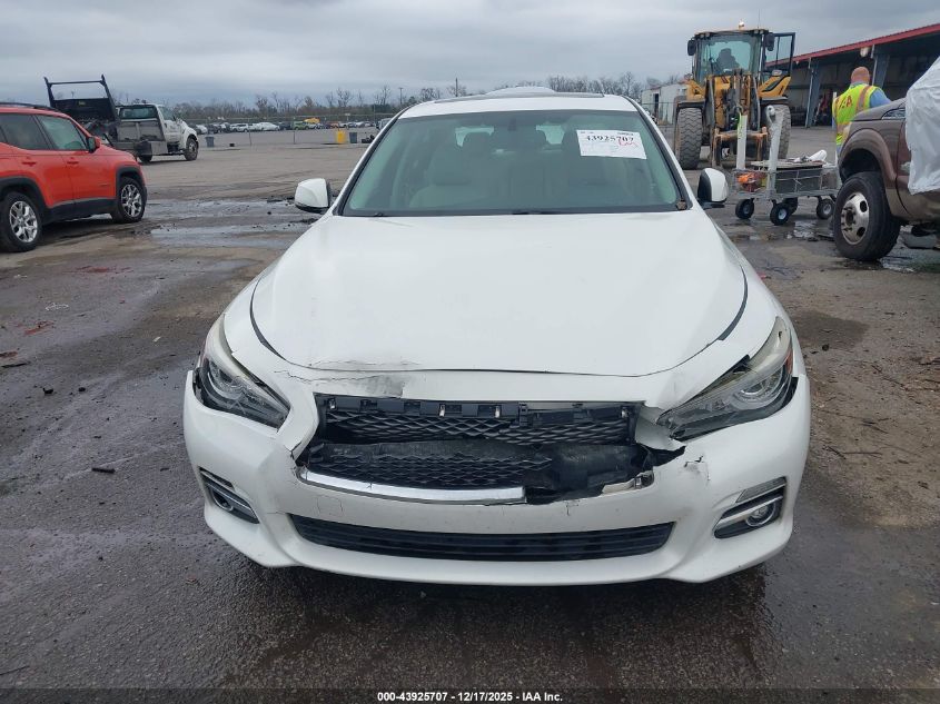 2015 Infiniti Q50 Premium VIN: JN1BV7AP2FM333464 Lot: 43925707