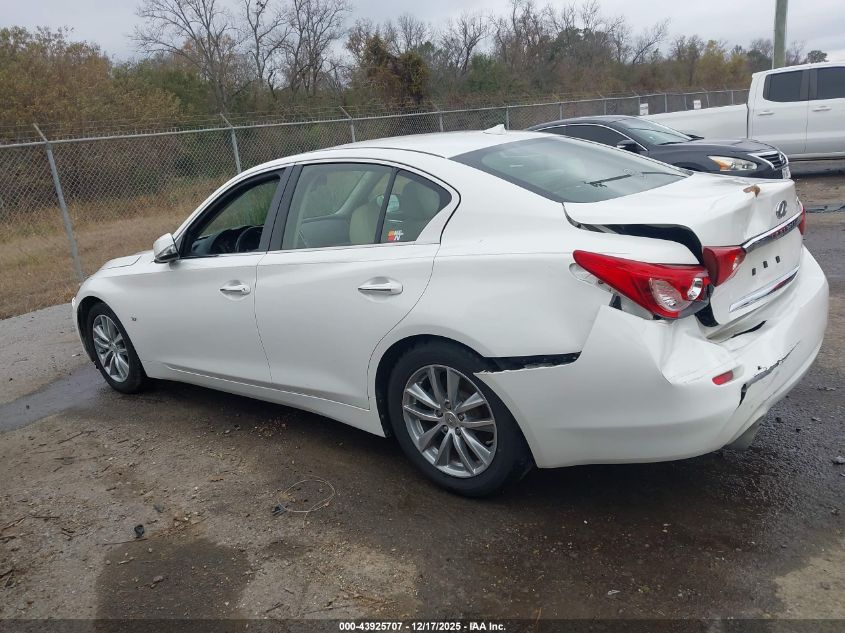 2015 Infiniti Q50 Premium VIN: JN1BV7AP2FM333464 Lot: 43925707