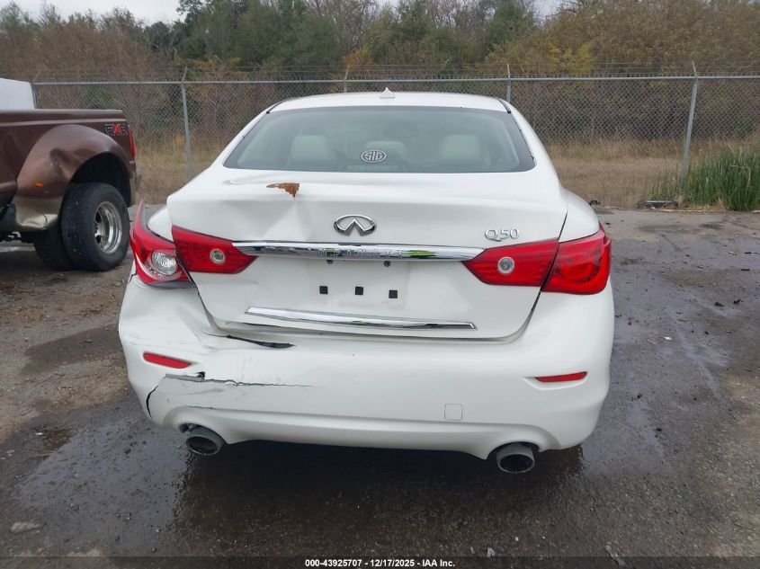 2015 Infiniti Q50 Premium VIN: JN1BV7AP2FM333464 Lot: 43925707