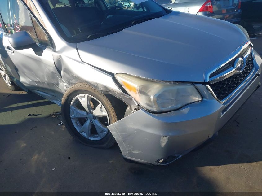 2015 Subaru Forester 2.5I Limited VIN: JF2SJARC4FH419456 Lot: 43925712