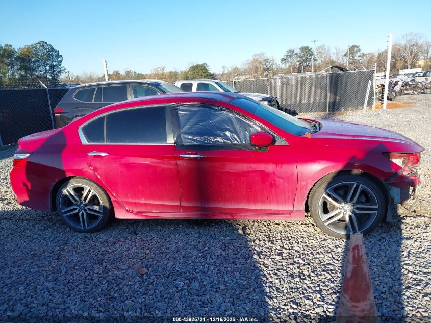 2016 Honda Accord Sport VIN: 1HGCR2F52GA236673 Lot: 43925721