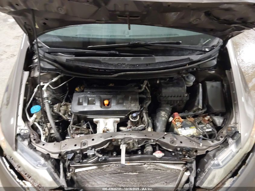 2012 Honda Civic Lx VIN: 19XFB2F55CE004849 Lot: 43925731