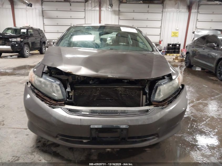 2012 Honda Civic Lx VIN: 19XFB2F55CE004849 Lot: 43925731