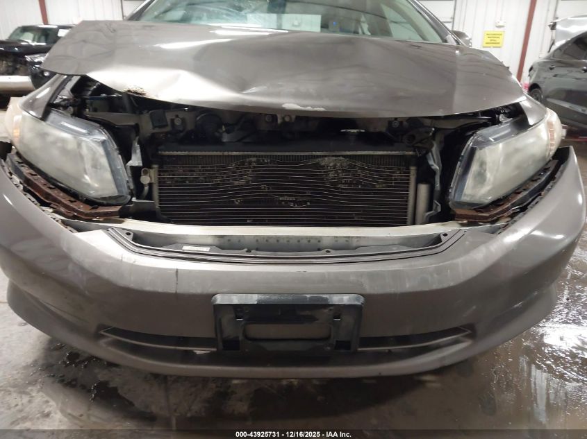 2012 Honda Civic Lx VIN: 19XFB2F55CE004849 Lot: 43925731