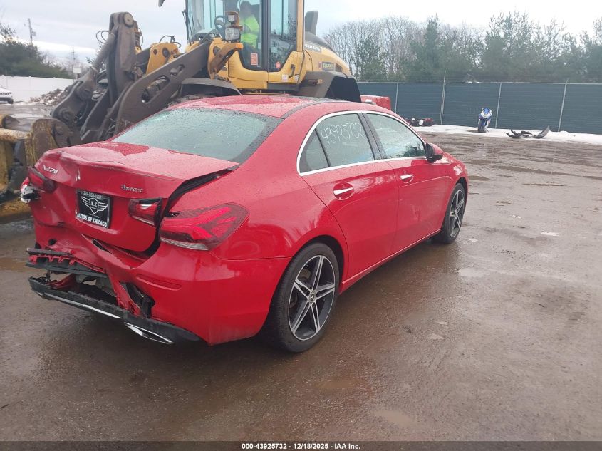 2019 Mercedes-Benz A 220 4Matic VIN: WDD3G4FB2KW013301 Lot: 43925732