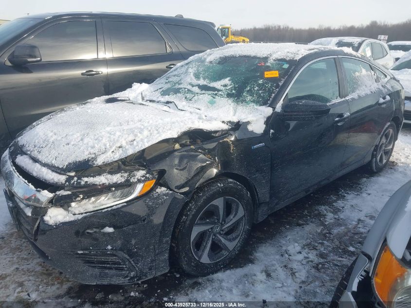 2019 Honda Insight Ex VIN: 19XZE4F54KE011936 Lot: 43925733