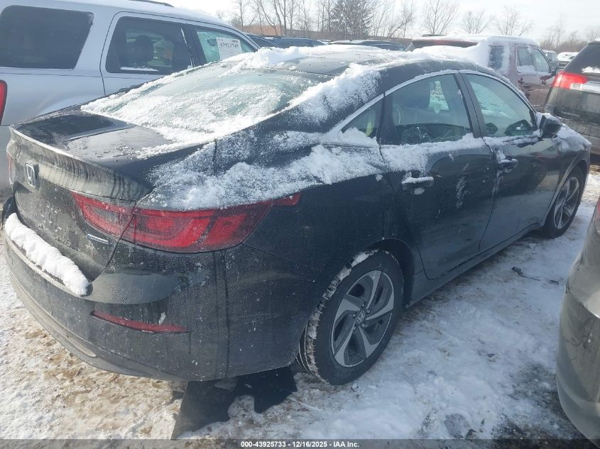 2019 Honda Insight Ex VIN: 19XZE4F54KE011936 Lot: 43925733