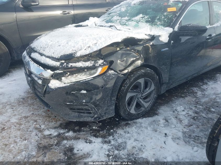 2019 Honda Insight Ex VIN: 19XZE4F54KE011936 Lot: 43925733