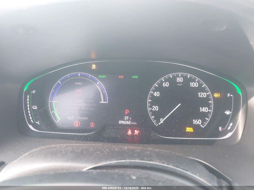 2019 Honda Insight Ex VIN: 19XZE4F54KE011936 Lot: 43925733