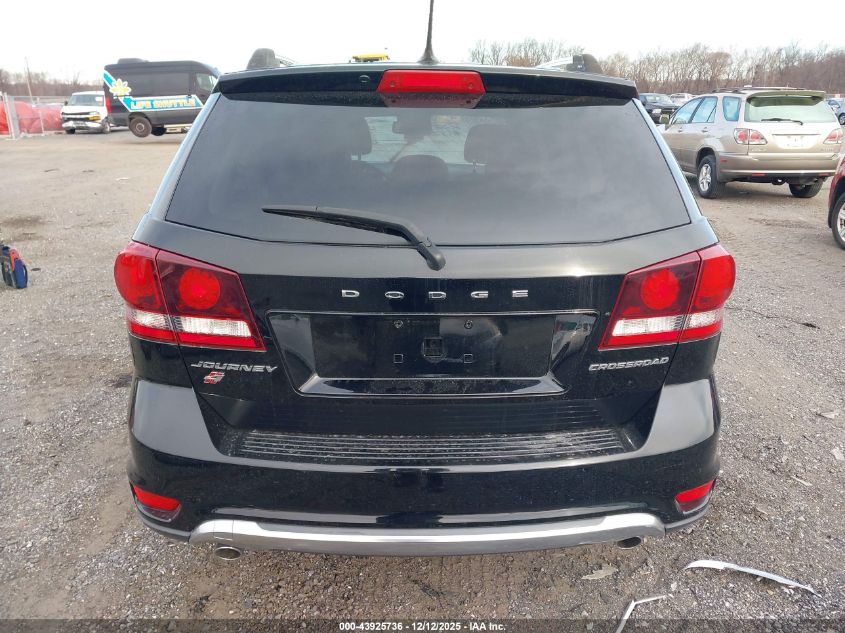 2018 Dodge Journey Crossroad Awd VIN: 3C4PDDGG2JT364454 Lot: 43925736