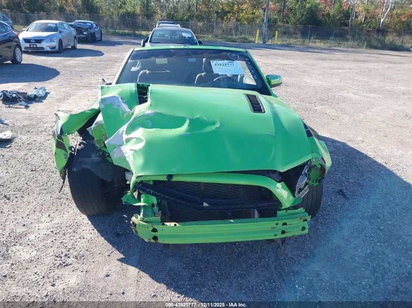 2013 Ford Mustang V6 Premium VIN: 1ZVBP8EM8D5223374 Lot: 43925777