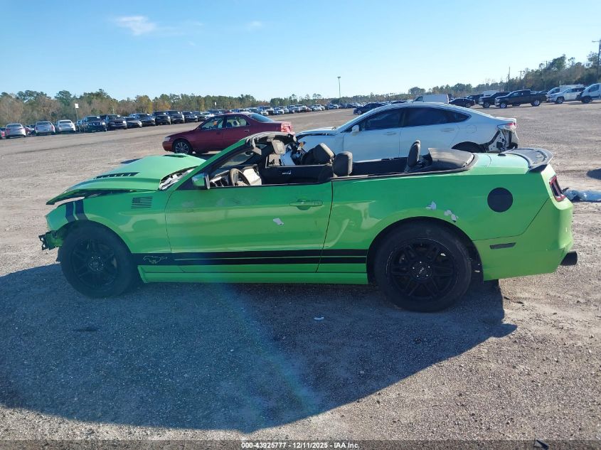 2013 Ford Mustang V6 Premium VIN: 1ZVBP8EM8D5223374 Lot: 43925777