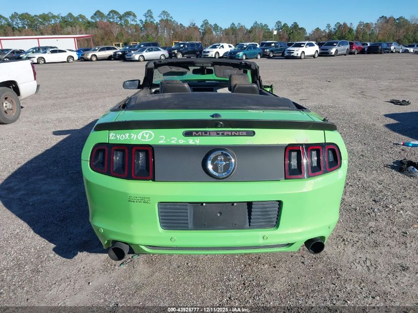 2013 Ford Mustang V6 Premium VIN: 1ZVBP8EM8D5223374 Lot: 43925777